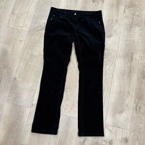 White House Black Market Women's Black Corduroy Pants 
Size R8